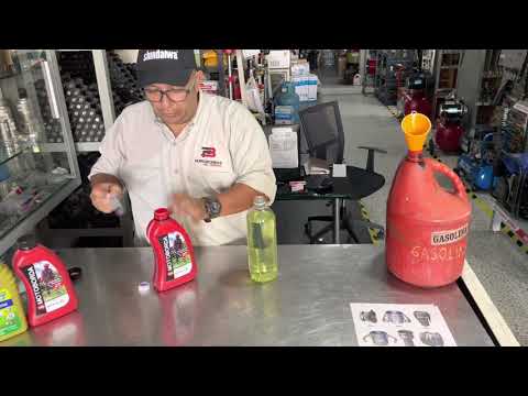 Como preparar mezcla de gasolina para motores 2 tiempos