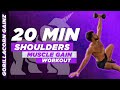 20 Minute Shoulders Muscle Gain Workout | Gorillacorn Gainz