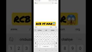 RCB vs KKR 2021 😱 Match 31 / #Shorts #Scorecard #IPL2021