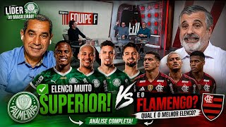 🏆 EQUIPE F BATE O MARTELO: Palmeiras tem o MELHOR ELENCO do Brasil!