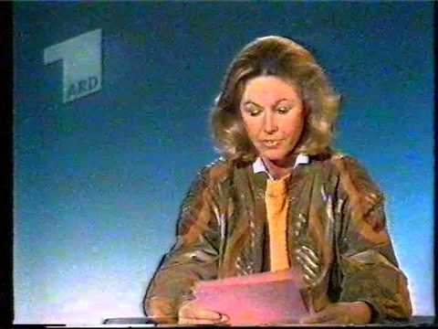 ARD Tagesschau 12.10.1984 Wilhelm Wieben 16 Uhr