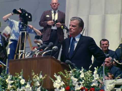 , title : 'Billy Graham addresses America'