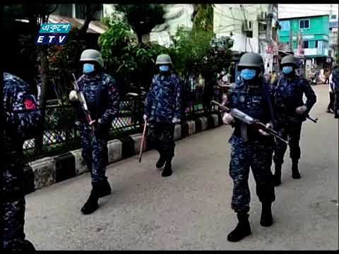 কঠোর লকডাউনে গণপরিবন বন্ধ থাকায় ফাঁকা সড়ক-মহাসড়ক