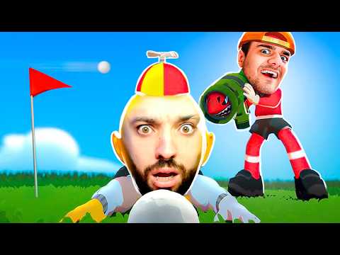 Esse Jogo É MUITO Melhor (E Mais Tiltante) Que "Golf It"! - Super Battle Golf