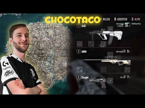 PERFECT GUNS! PUBG Chocotaco  | 14 KILLS WIN (Solo - Vikendi)