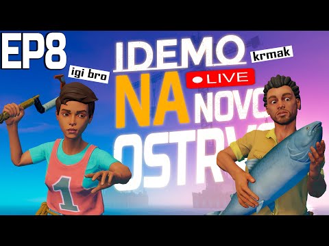 IDEMO NA OSTRVO GDJE NAS ČEKA OPASNA ŽIVOTINJA! *Raft* EP8 w/Krmak