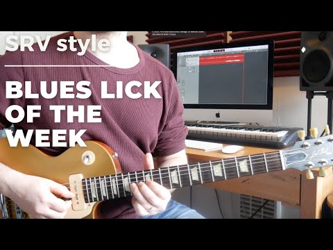 Blues lick of the week (SRV style)