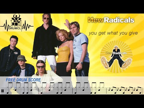 New Radicals - You Get What You Give (Drum Score)