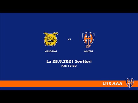 Ilves Arizona vs Tappara07 Musta 25.09.2021 - U15 AAA