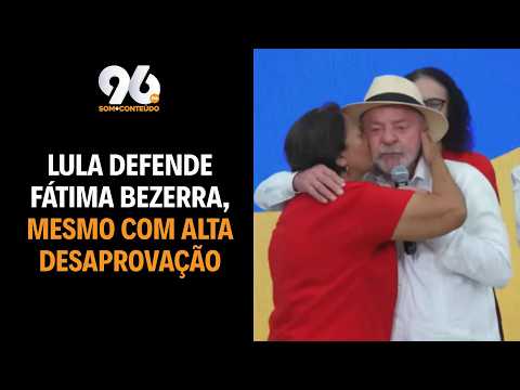 LULA AFIRMA QUE 'COMEMOROU' QUANDO FÁTIMA DISSE QUE NÃO SERIA CANDIDATA