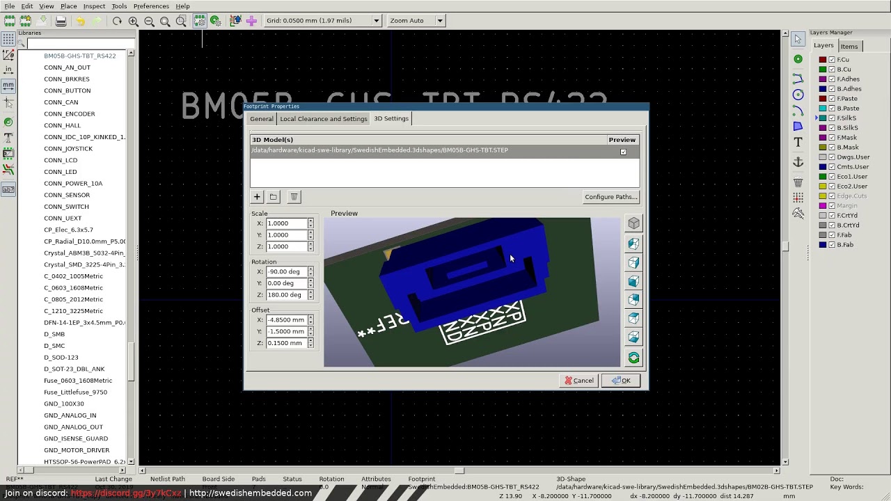 KiCad Schematic Design and PCB Footprint Library Creation - Embedded System Consultant Explains