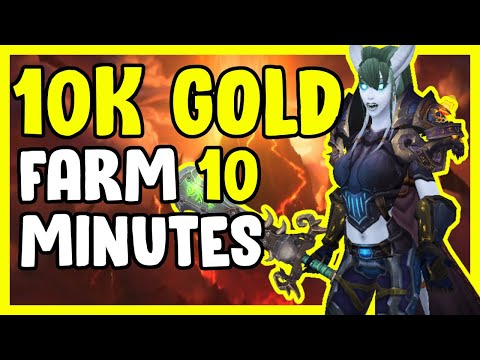 10k Gold Farm 10 Mins Work In WoW Shadowlands - Gold Farming, Gold Making Guide