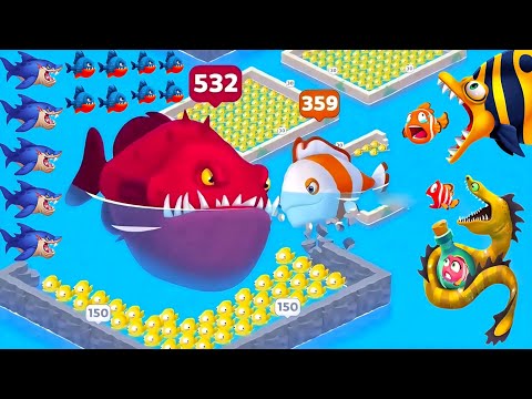 Fishdom 🐟 Monster Shark Extreme Attack 🔥 Fish Rescue from Monster Shark 🦈 Fishdom Ads Level 345