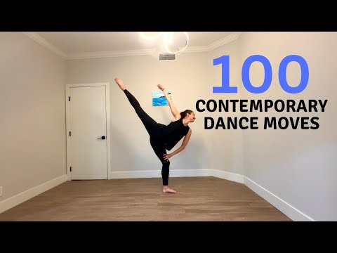 100 Contemporary Dance Moves | Lyrical, Contemporary and Modern Dance