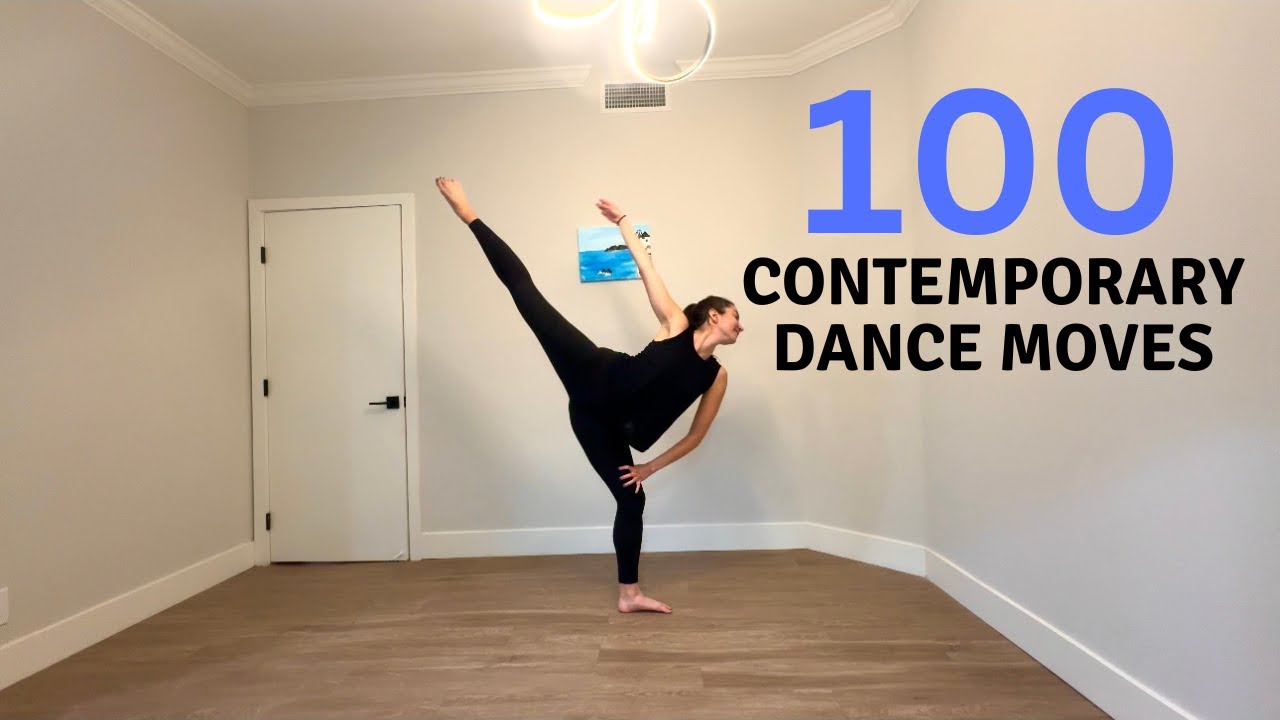 100 Contemporary Dance Moves | Lyrical, Contemporary and Modern Dance