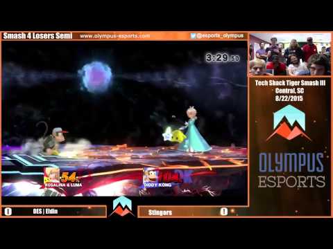 Tiger Smash III - OES | Eldin Vs Stingers - Smash 4 Losers Round 9