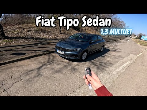 Fiat Tipo Sedan 1.3 MultiJet (95hp) - POV Drive & Walkaround