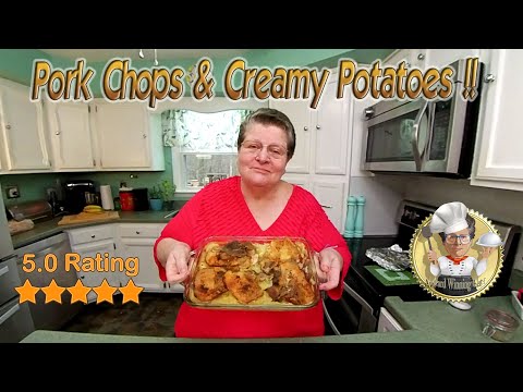 Pork Chops And Creamy Potatoes