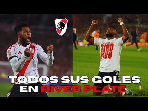 TODOS LOS GOLES DE MIGUEL BORJA EN RIVER PLATE | HD