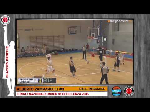 Players Profile: ALBERTO ZAMPARELLI - FINALI NAZIONALI U18