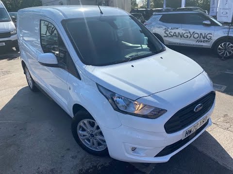 2020 70 Ford Transit Connect 1.5 EcoBlue 120ps Limited Van 3K miles with Aircon Bluetooth Ply lining