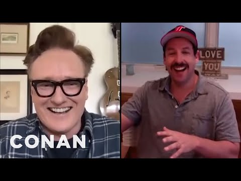 #コナンアットホーム。アダム・サンドラー フルインタビュー - CONAN on TBS (#ConanAtHome: Adam Sandler Full Interview - CONAN on TBS)