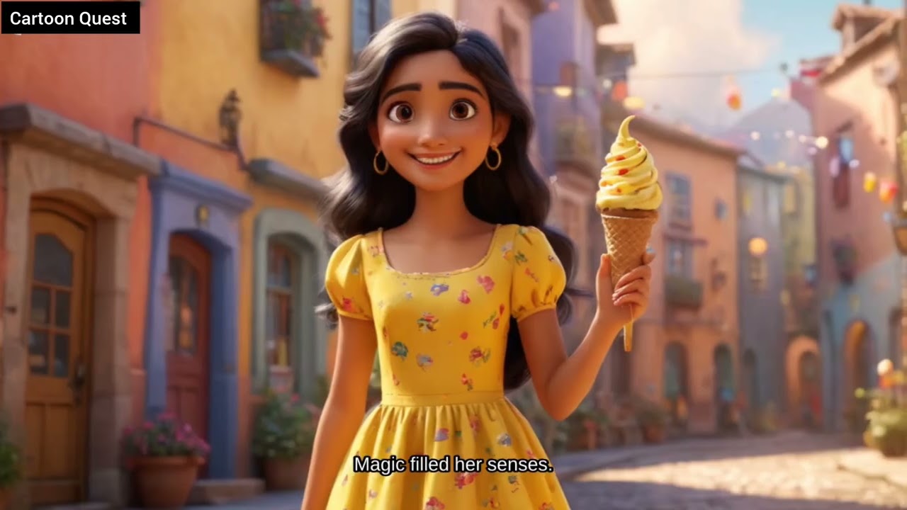 Cartoon Quest | Neha and the Never-Melting Ice Cream Cone.