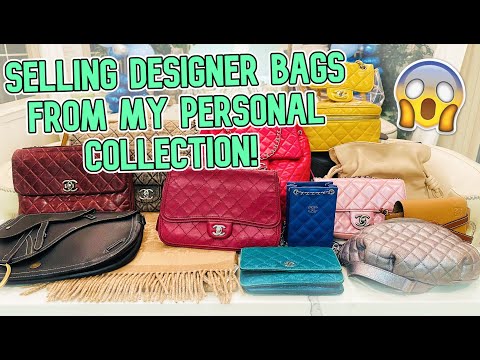 CLEANING OUT MY PERSONAL COLLECTION DESGNER HANDBAG SALE FT. CHANEL, LOEWE, & MORE!