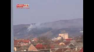 preview picture of video 'Incendiu de padure la Mintiu Gherlii - Cluj'