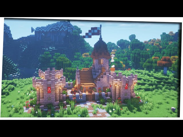 Small Castle for survival! Minecraft Map