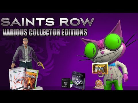 Saints Row's Various Collector Editions