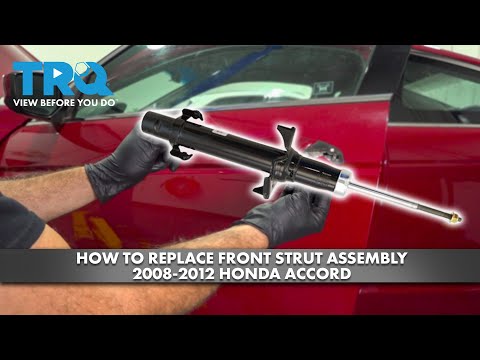 How To Replace Front Strut Assembly 2008-2012 Honda Accord