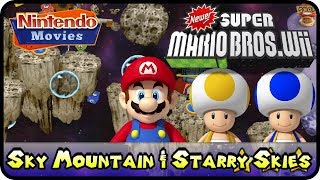 Newer Super Mario Bros Wii - World 7 - Sky Mountai