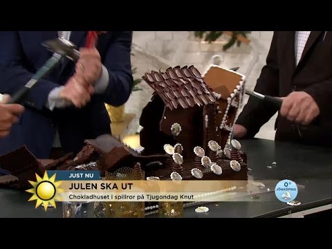 Här krossar bostadsministern julens hus - Nyhetsmorgon (TV4)