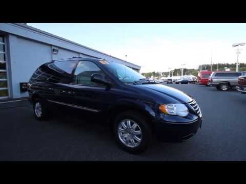 2006 Chrysler Town & Country Touring Blue STK#6R737786 Rairdon Dodge Chrysler of Bellingham