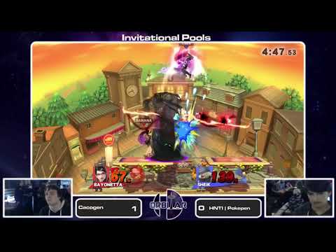Cacogen (Sheik) vs Pokepen (Bayonetta) - Orbitar Stars Invitational - Pools