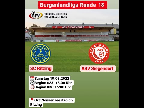 Highlights SC Ritzing vs ASV Siegendorf