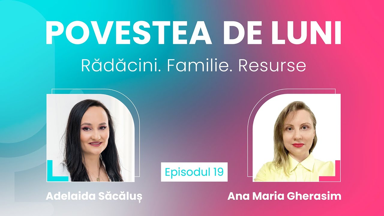 Podcast despre codul transgenerațional: rădăcini, familie, resurse