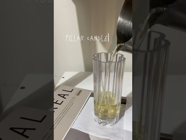 Vídeo relacionado con Spaas Vela pilar rústica, 100/130 mm, 95 h, color blanco