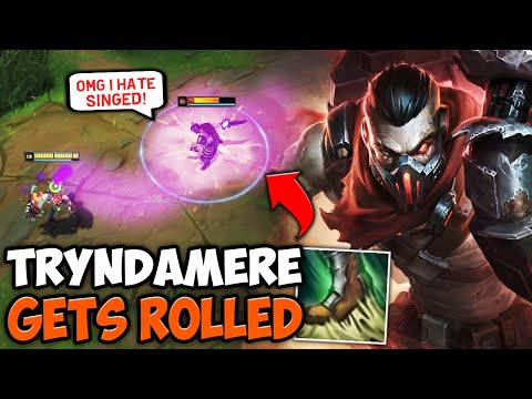 HOW TO MAKE TRYNDAMERE PLAYERS HATE THEIR LIFE (FT. SINGED TOP) - League of Legends