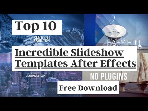 Top 10 Free After Effects Slideshow Templates