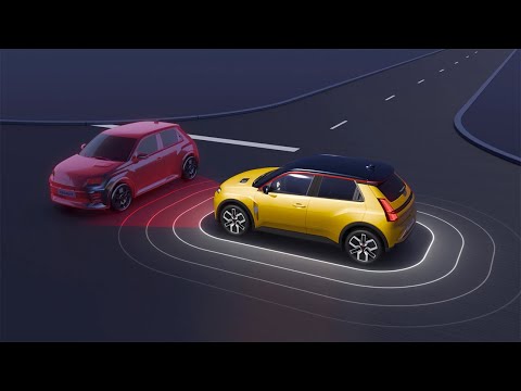 sistem de frânare activă în caz de urgență - R5 E-Tech electric - Renault