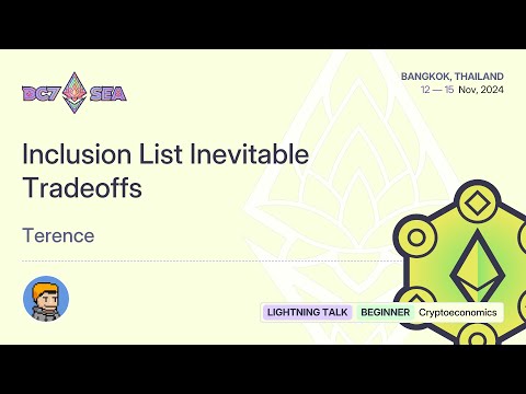 Inclusion List Inevitable Tradeoffs preview