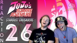 SOS Bros React -JoJo's Bizarre Adventure Part 3 Episode 26 - N'doul vs Jotaro & Iggy!!