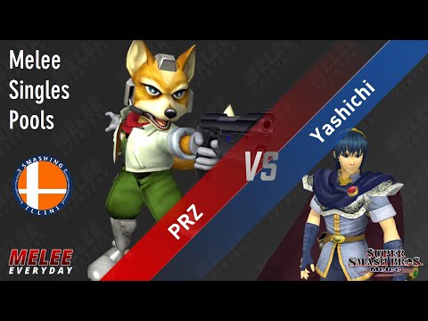 Show Me Your Moves 19 - PRZ (Fox) vs. Yashichi (Marth) - SSBM - Pools Wave A
