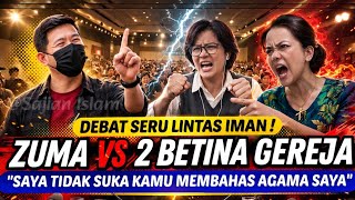 Download lagu DEBAT SERU🔥Bang ZUMA vs Dua Betina Gereja ~ Kebohongan Ajaran Gereja Terbongkar Disini‼️ mp3