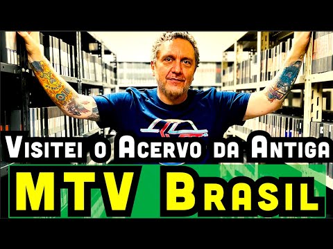 32 MIL FITAS ARQUIVADAS 🇧🇷 CONHEÇA o ACERVO da ANTIGA MTV BRASIL 🇧🇷