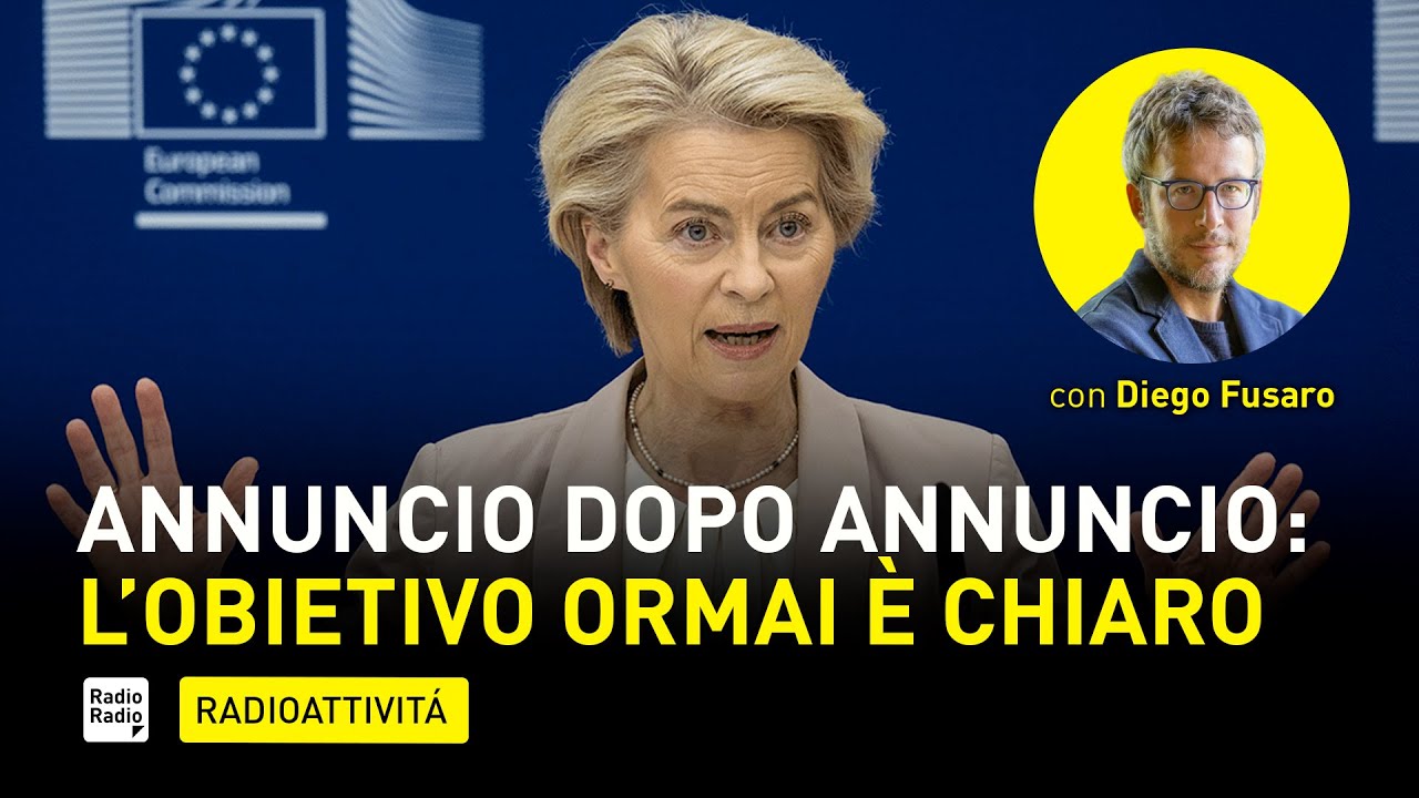L'annuncio di Ursula è da brividi: l'UE vuole la guerra con Putin