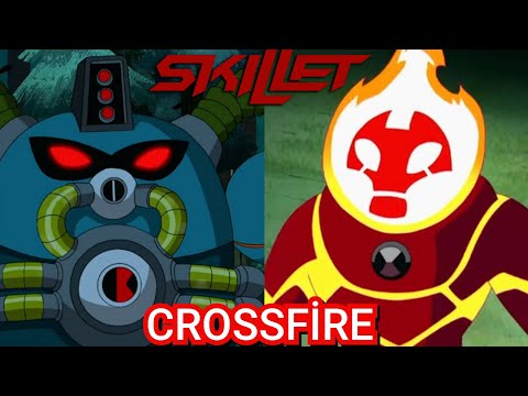 Heatblast vs Undertow Ben 10 (Crossfire) Skillet 