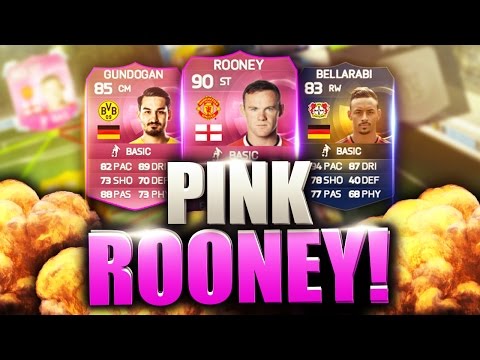 FIRST OWNER PINK ROONEY HYBRID SQUAD! (FIFA 15 ULTIMATE TEAM)